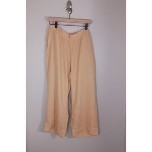 J. Jill Linen Blend Coastal Beach Vacation Pull On Pants Women's Size XL